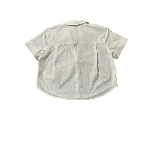 Madewell Y-Neck Button up Shirt, NWT, Size Small - Picture 6 of 8